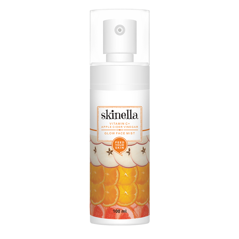 Skinella Vitamin C + Apple Cider Vinegar Glow Face Mist 