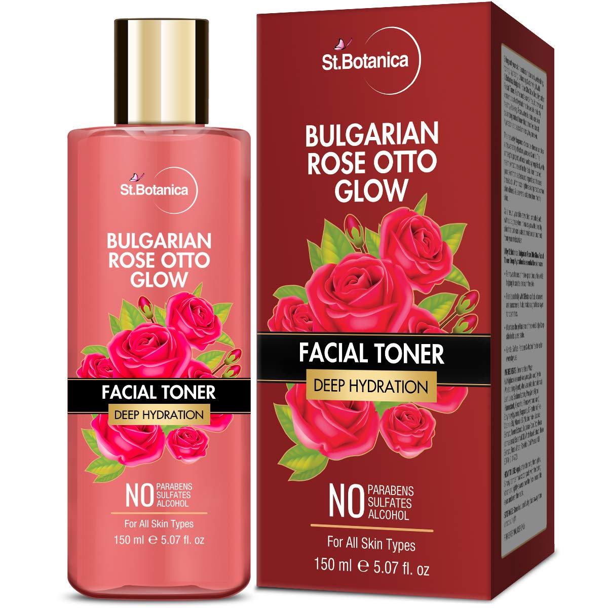 St.Botanica Bulgarian Rose Otto Glow Deep Hydration Facial Toner