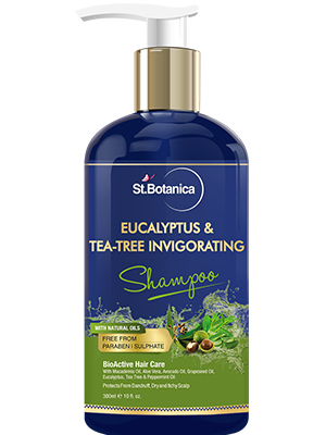 St.Botanica Eucalyptus & Tea Tree Oil Hair Repair Shampoo