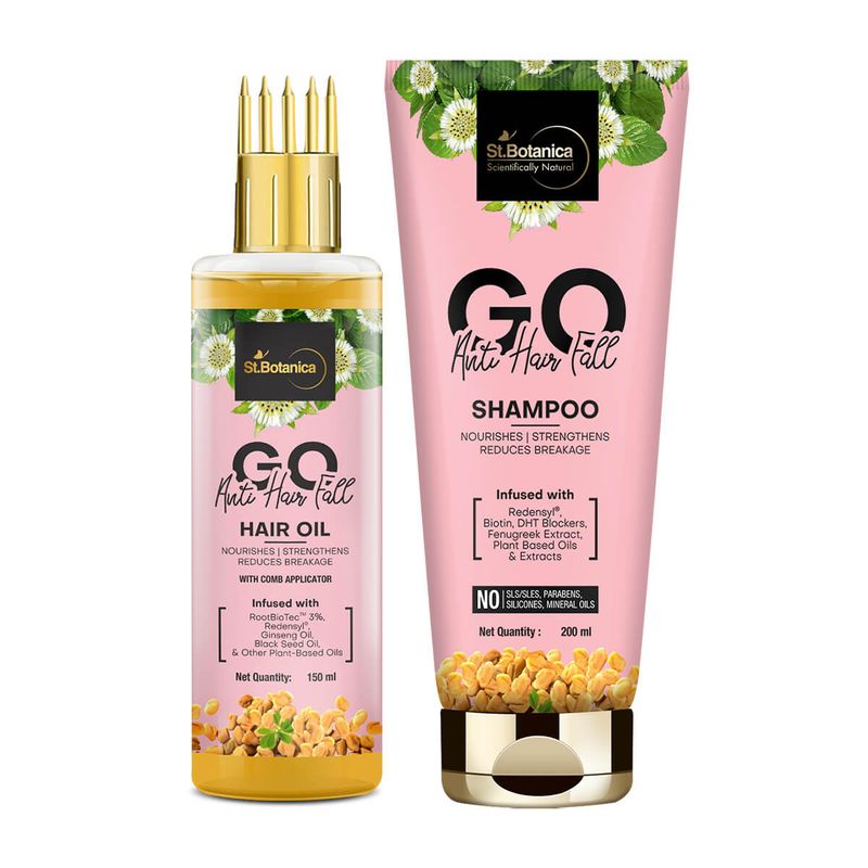 St.Botanica GO Anti Hair Fall Duo with Shampoo 