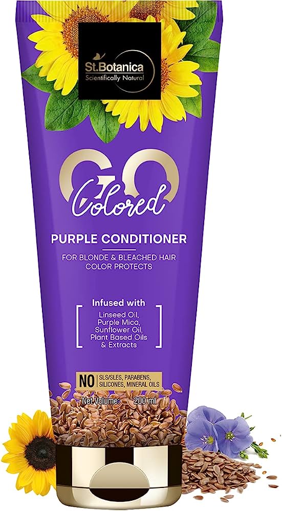 St.Botanica GO Colored Purple Hair Conditioner