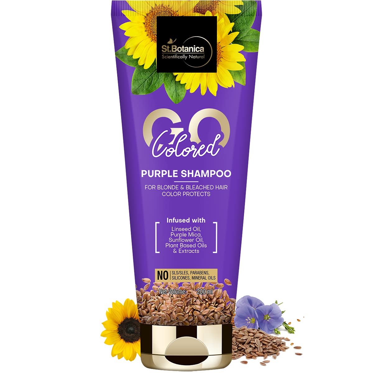 St.Botanica GO Colored Purple Hair Shampoo