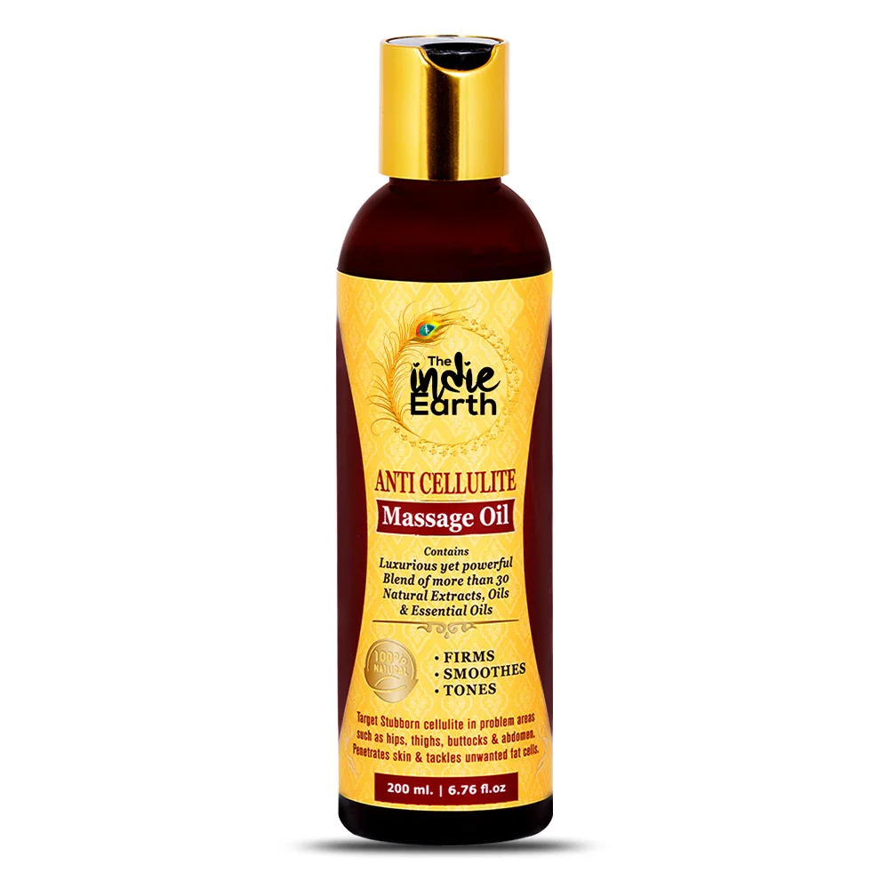 The Indie Earth Anti Cellulite Slimming Massage Oil