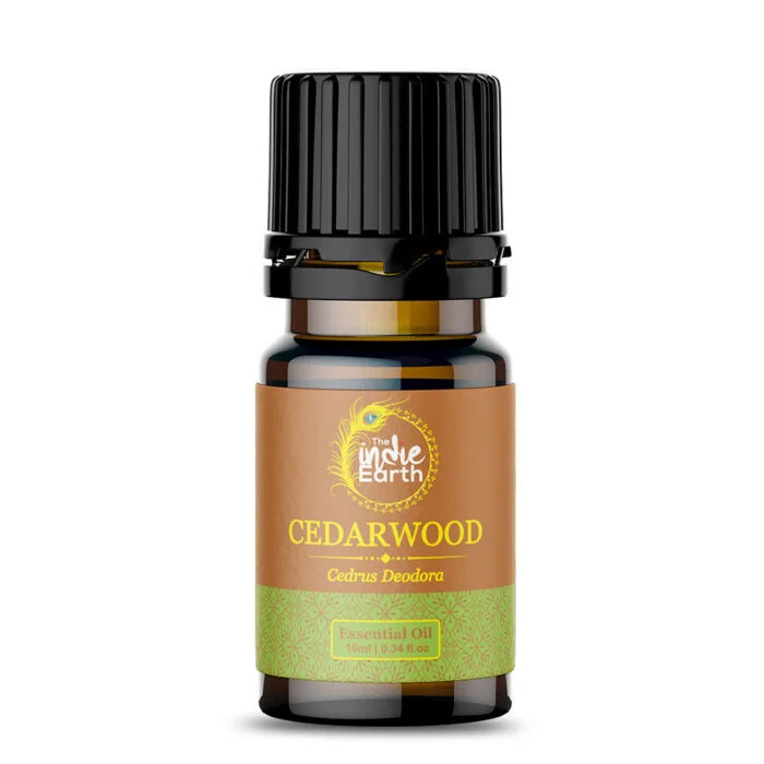 The Indie Earth Cedarwood Essential Oil