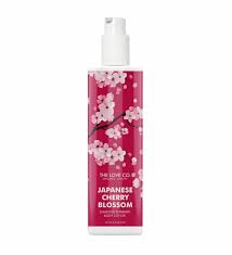 The Love Co Japanese Cherry Blossom Diamond Shimmer Lotion