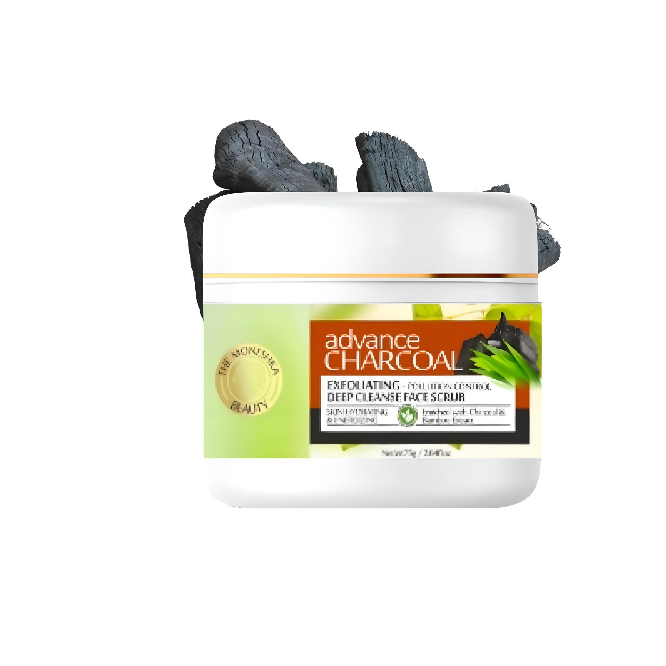 The Moneshka Beauty Charcoal Face Scrub
