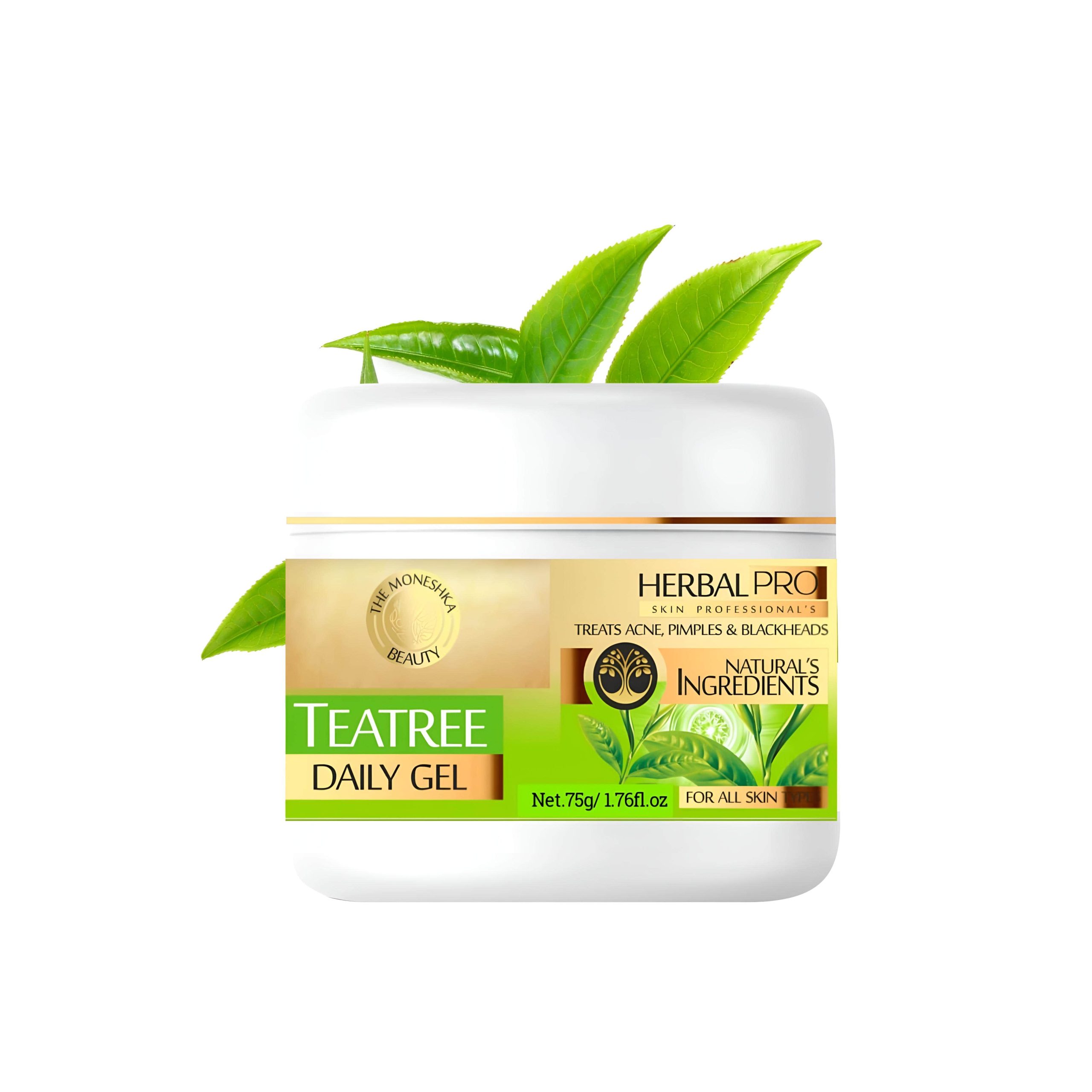 The Moneshka Beauty Tea Tree Spot Pimple Removal Face Gel