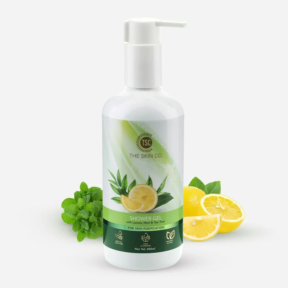 The Skin Co Lemon, Mint & Tea Tree Shower Gel