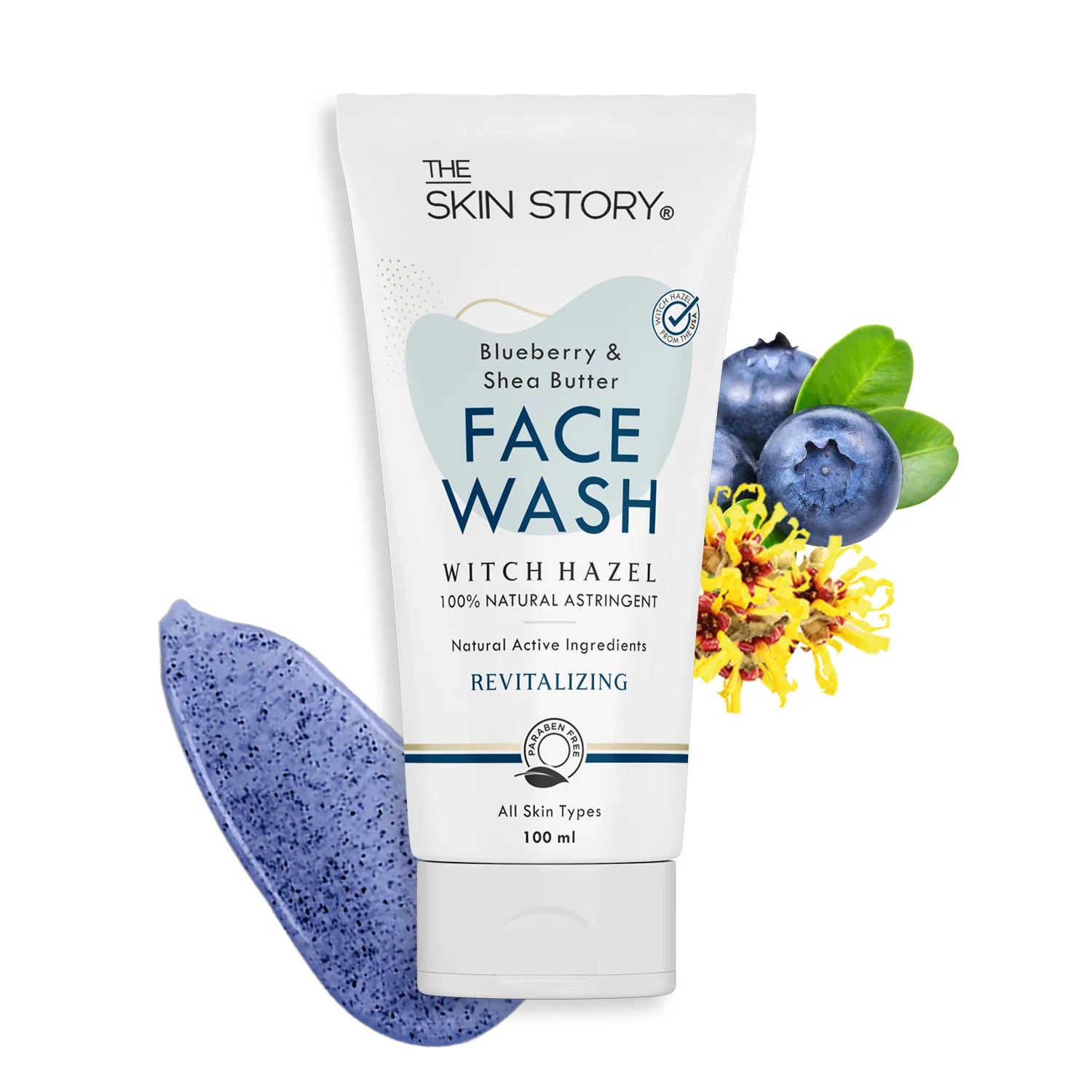 The Skin Story Deep Cleansing Facewash  Blueberry, Shea Butter