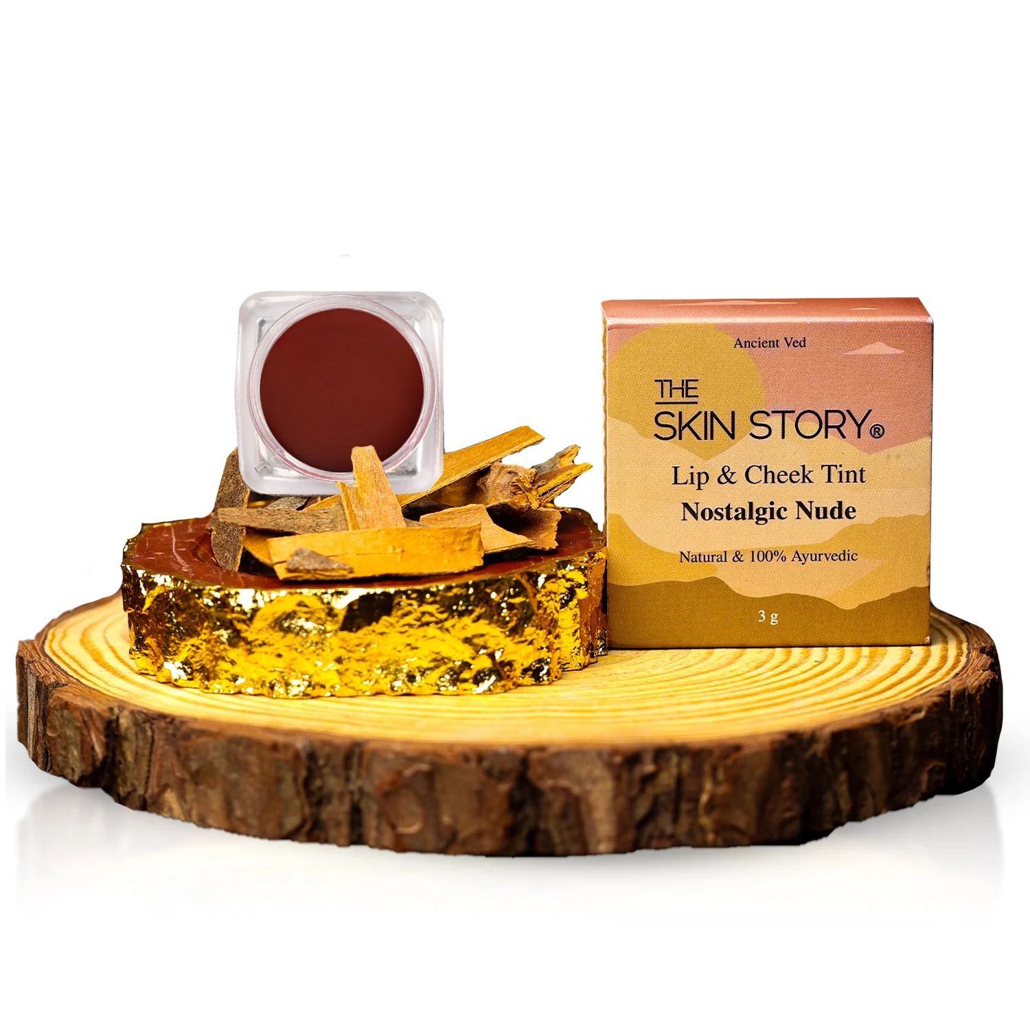 The Skin Story Lip & Cheek Tint Nostalgic Nude