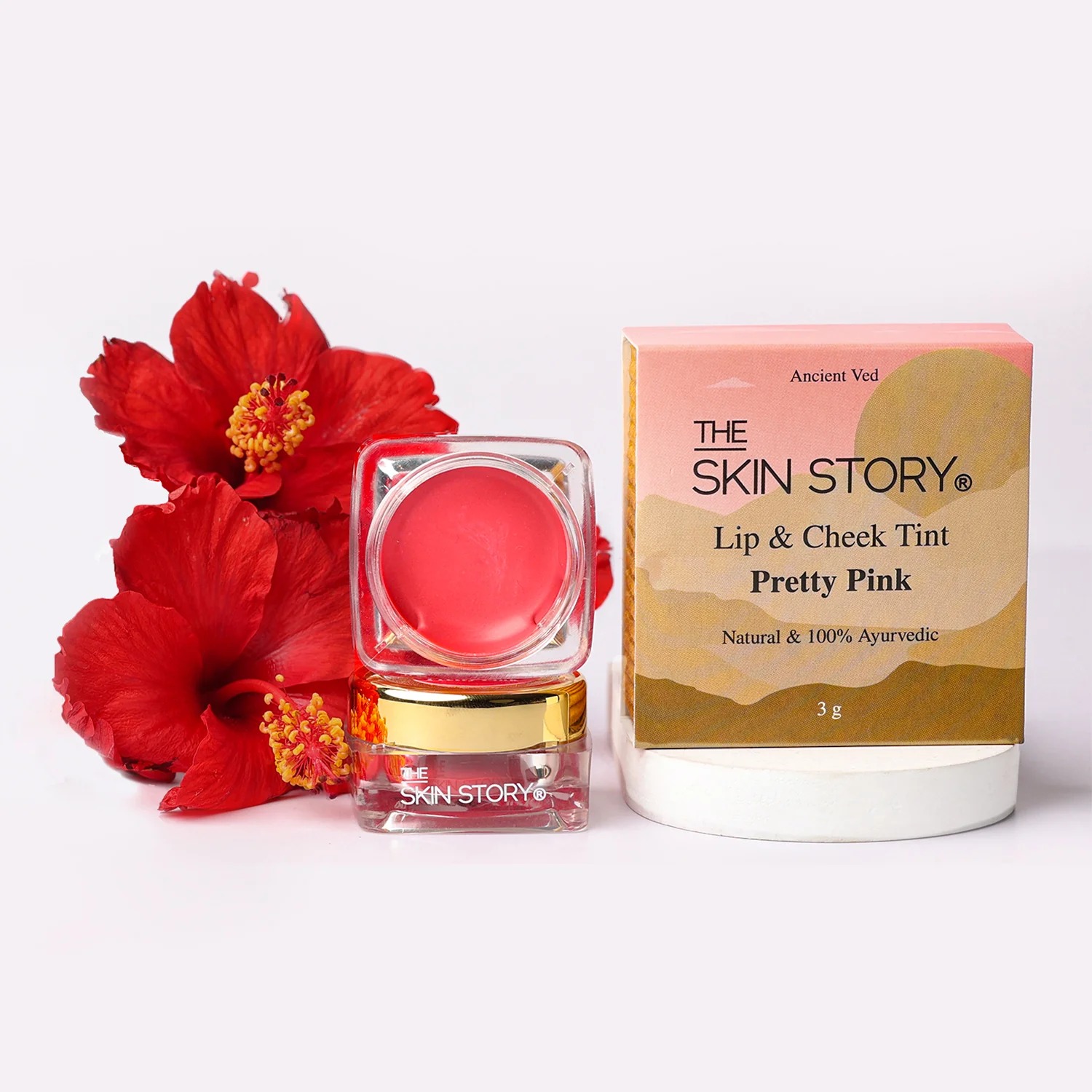 The Skin Story Lip & Cheek Tint Pretty Pink
