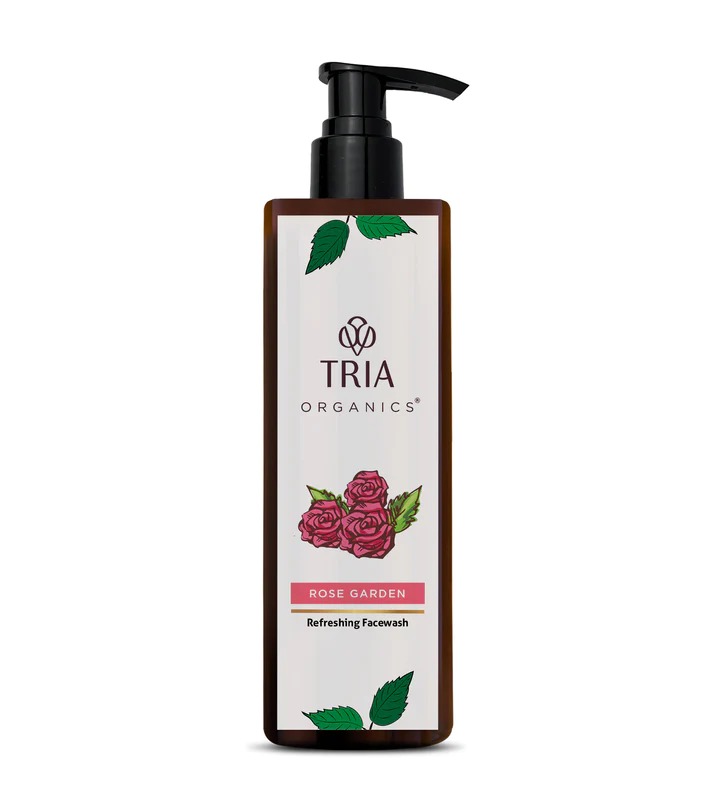 Tria Organics Rose Refreshing Face Wash