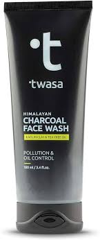 Twasa Pure Detox Charcoal Face Wash