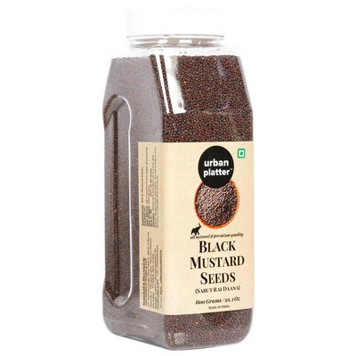 Urban Platter Whole Black Mustard Seeds