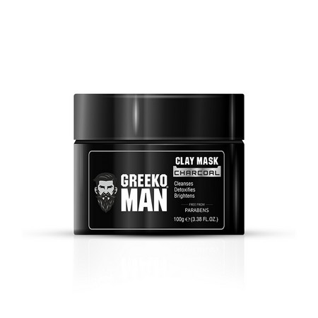 Vasu Greeko Man Charcoal Clay Mask