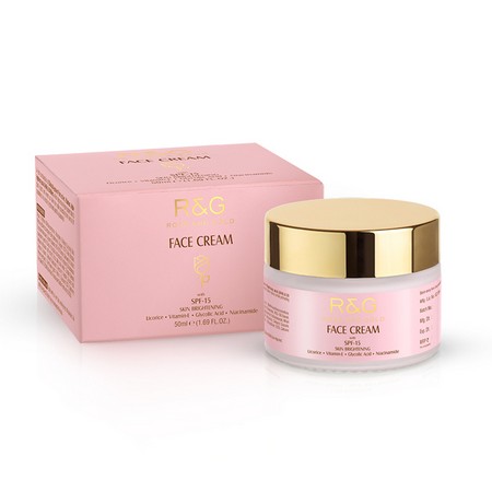 Vasu Rose and Gold Face Cream with SPF 15 