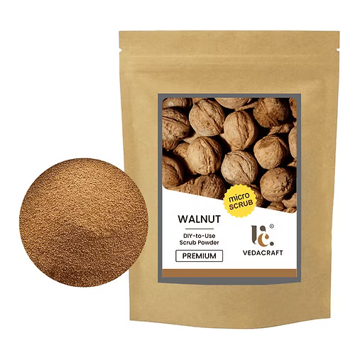 Vedanum Hyper Exfoliating Walnut Shell Scrub Powder