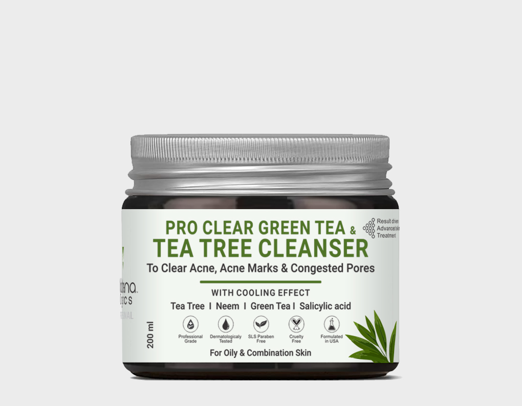 Volamena Green Tea & Tea Tree Facial Cleanser 