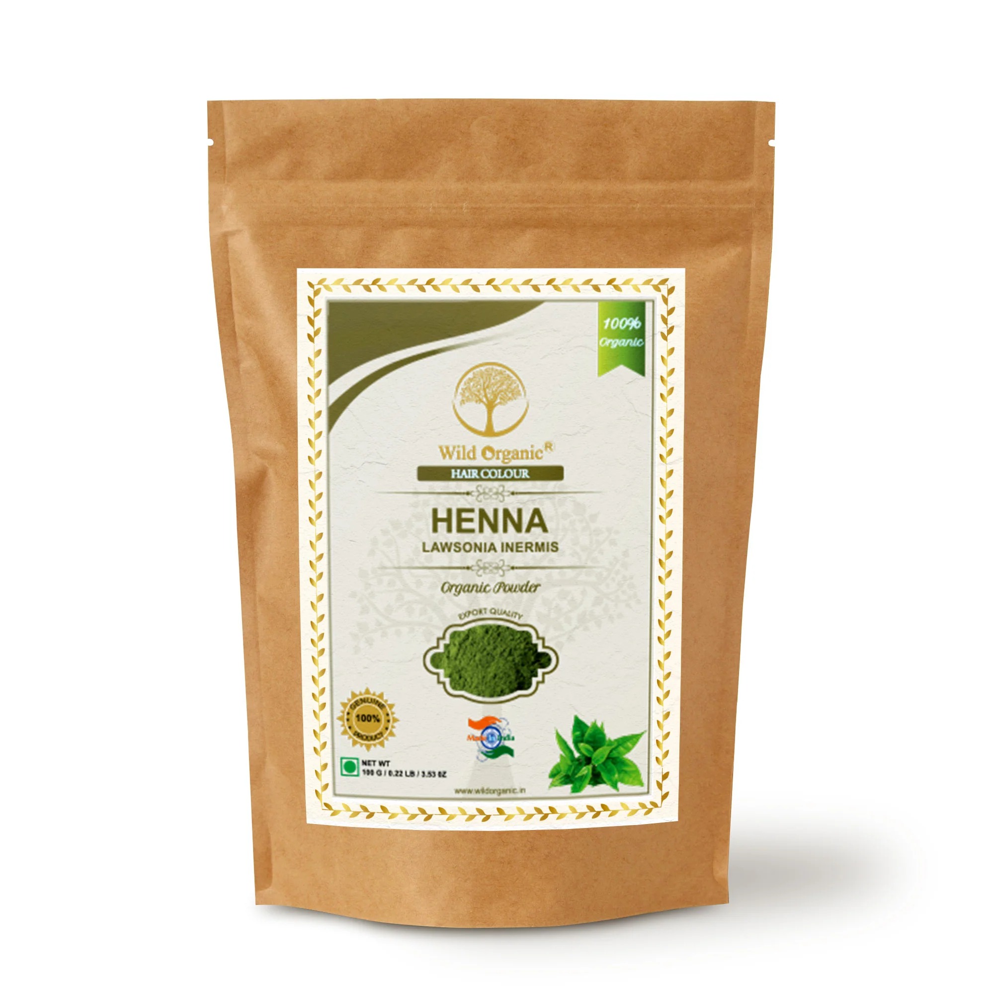 Wild Organic Henna Powder