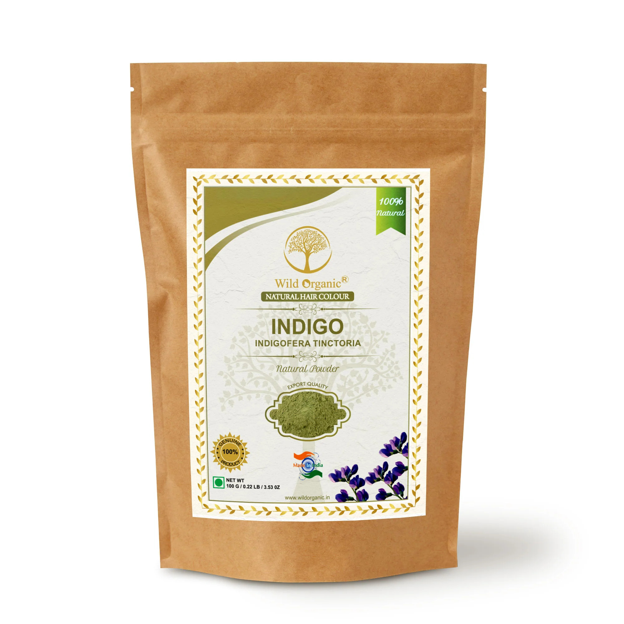 Wild Organic Indigo Powder