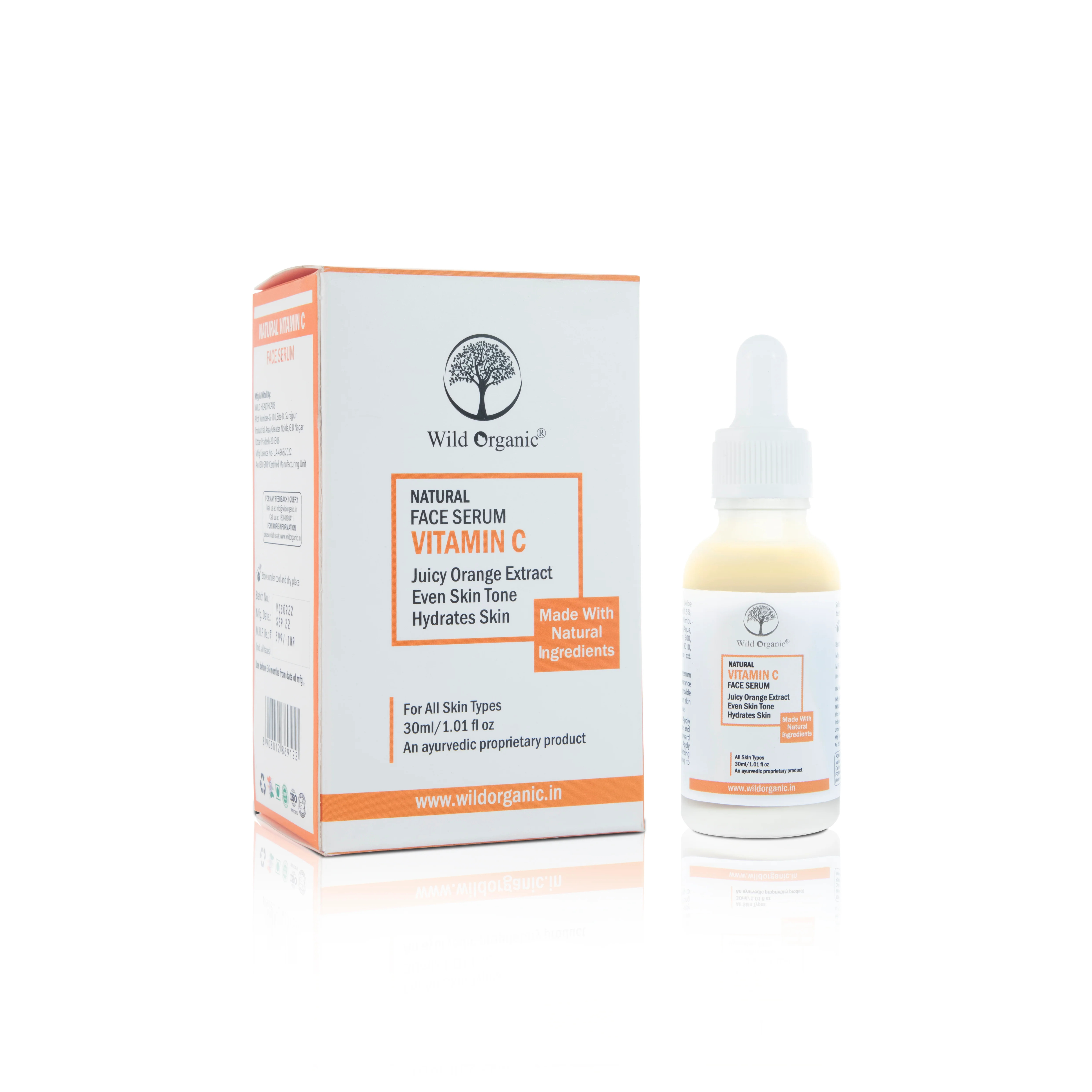 Wild Organic Natural Vitamin C Serum
