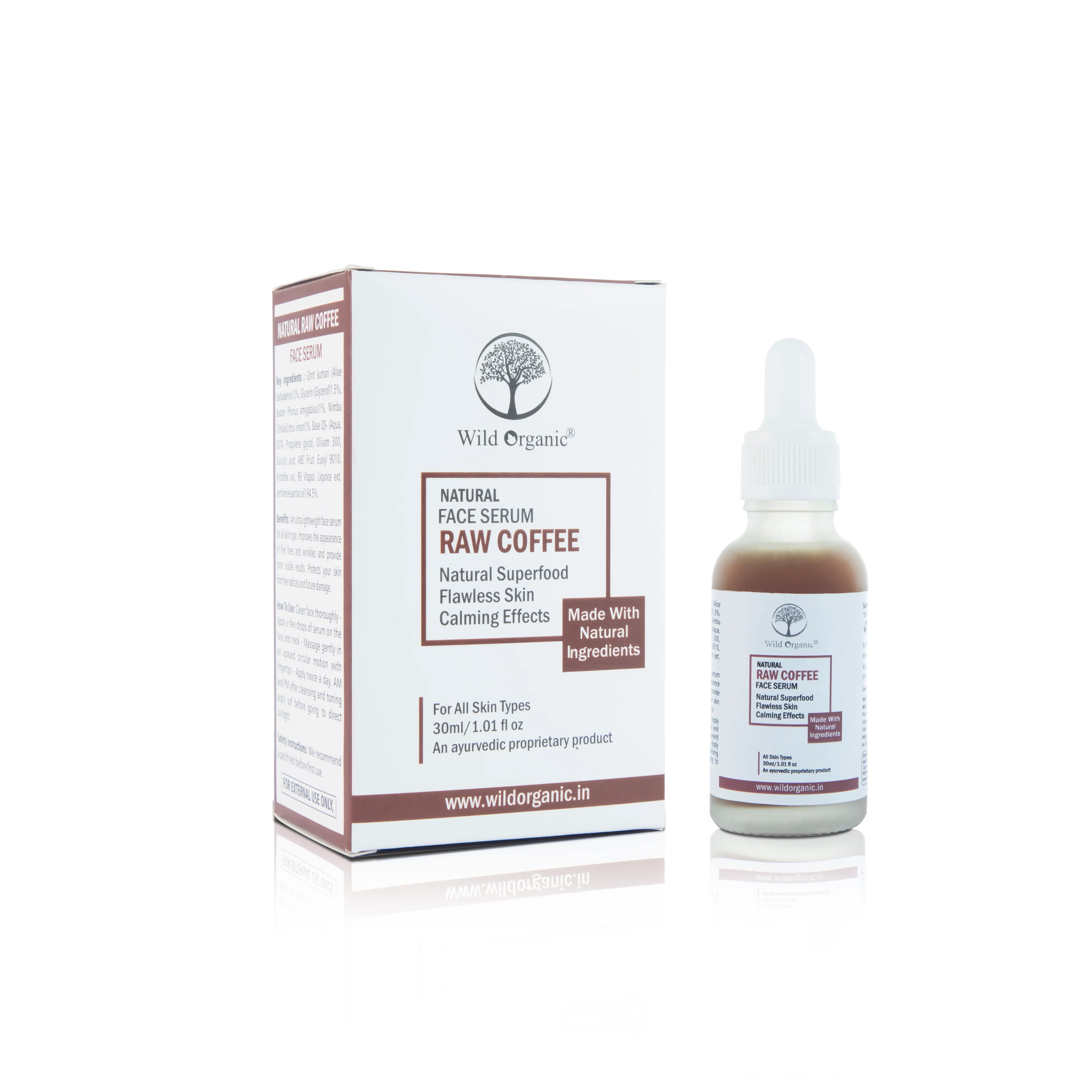 Wild Organic Raw Cofffe Face Serum