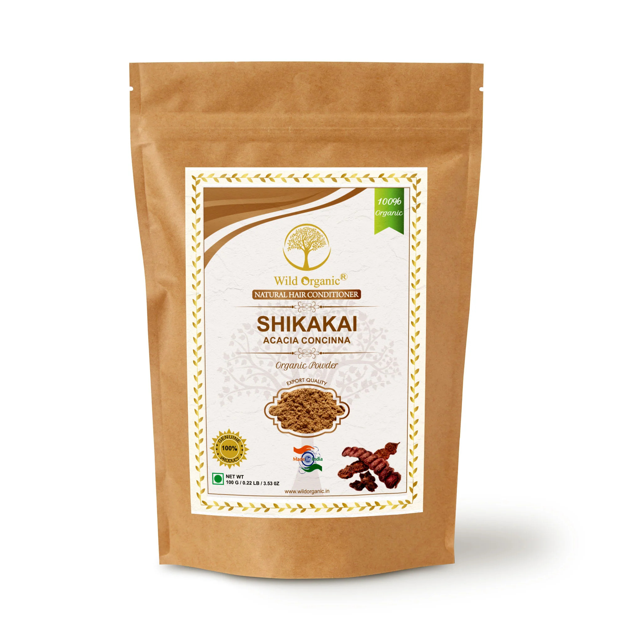 Wild Organic Shikakai Powder