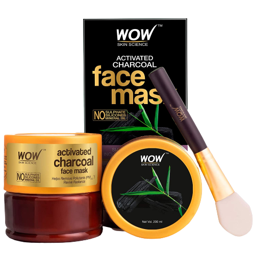 Wow Skin Science  Activated Charcoal Face Mask