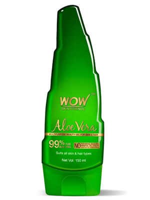 Wow Skin Science Aloe Vera Gel for Skin and Hair
