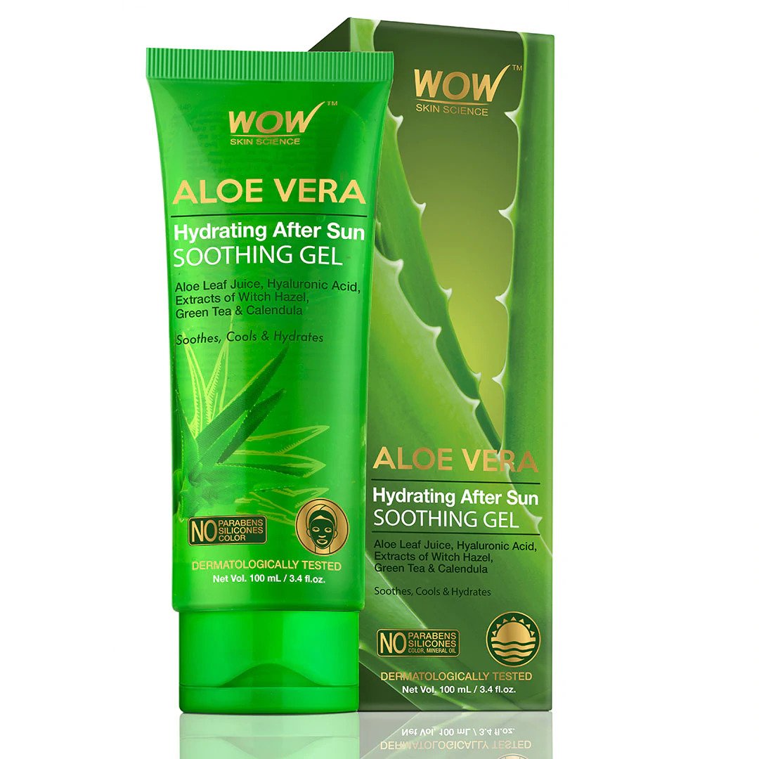 Wow Skin Science Aloe Vera Hydrating After Sun Soothing Gel 