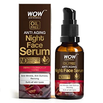 Wow Skin Science Anti Aging Night Face Serum