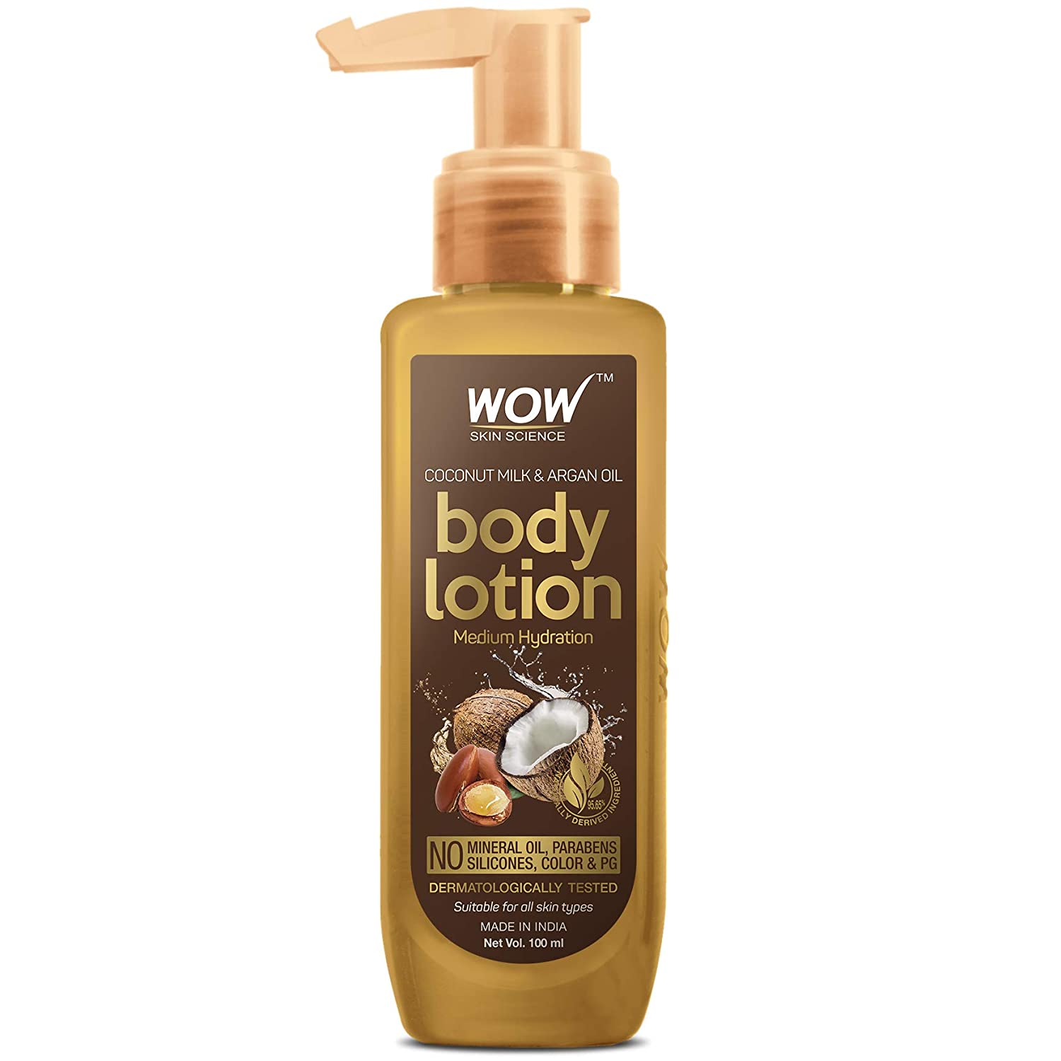 Wow Skin Science Coconut Milk and Argan Oil Body Lotion