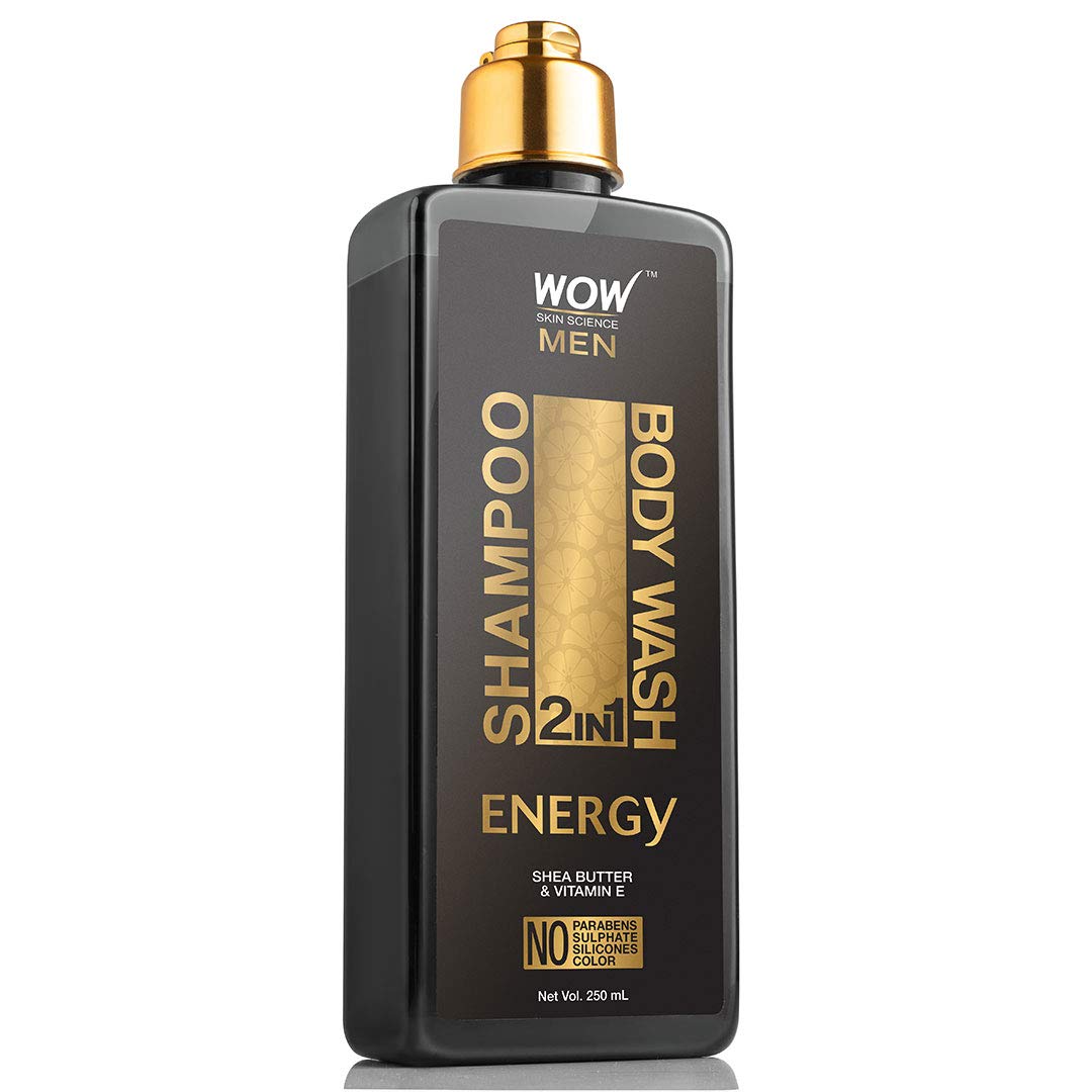 Wow Skin Science Energy 2 In 1 Shampoo and Body Wash 