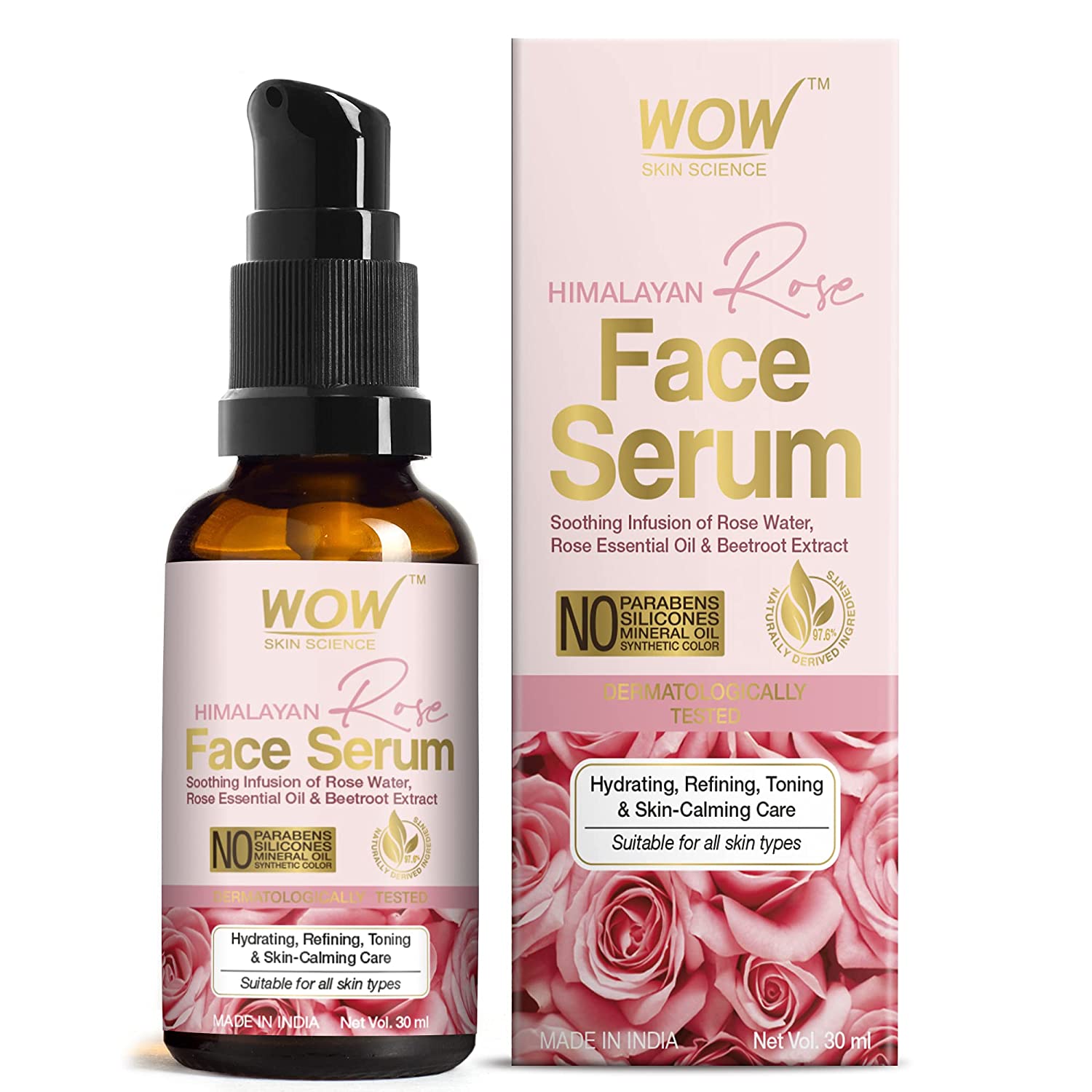 Wow Skin Science Himalayan Rose Face Serum