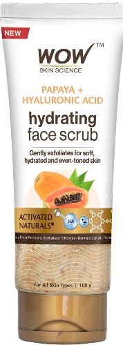 Wow Skin Science Papaya & Hyaluronic Acid Face Scrub