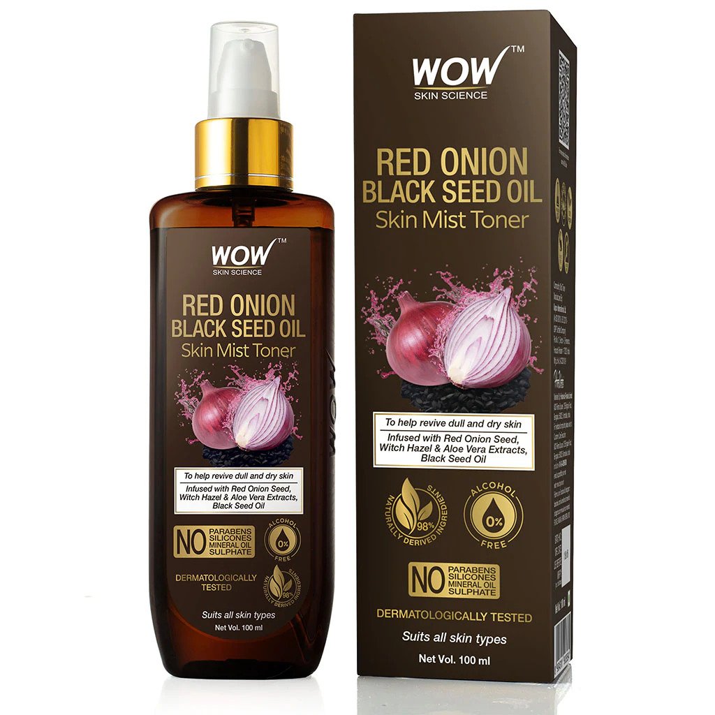 Wow Skin Science Red Onion Black Seed Oil Skin Mist Toner