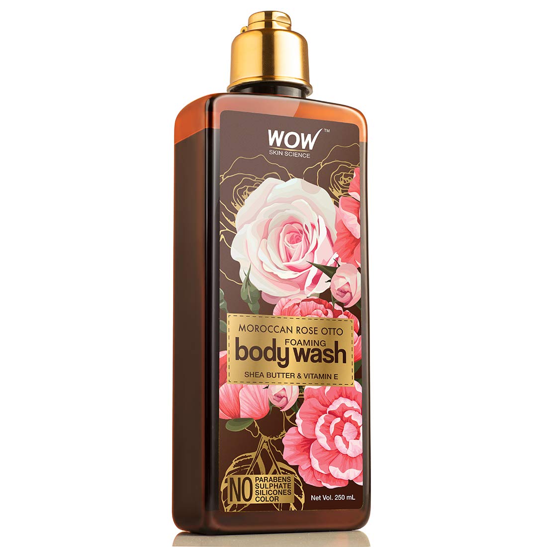 Wow Skin Science Rose Otto Foaming Body Wash