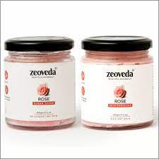 Zeoveda Rose Sugar Scrub + Rose Skin Smoothie Combo 