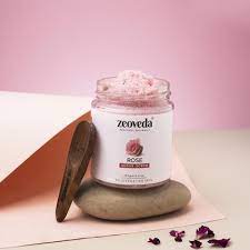 Zeoveda Rose Sugar Scrub For Rejuvenating Skin 