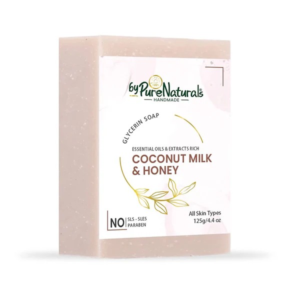 byPureNaturals Organic Coconut Milk & Honey Soap