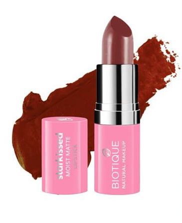 Biotique Starkissed Moist Matte Lipstick Born Wild