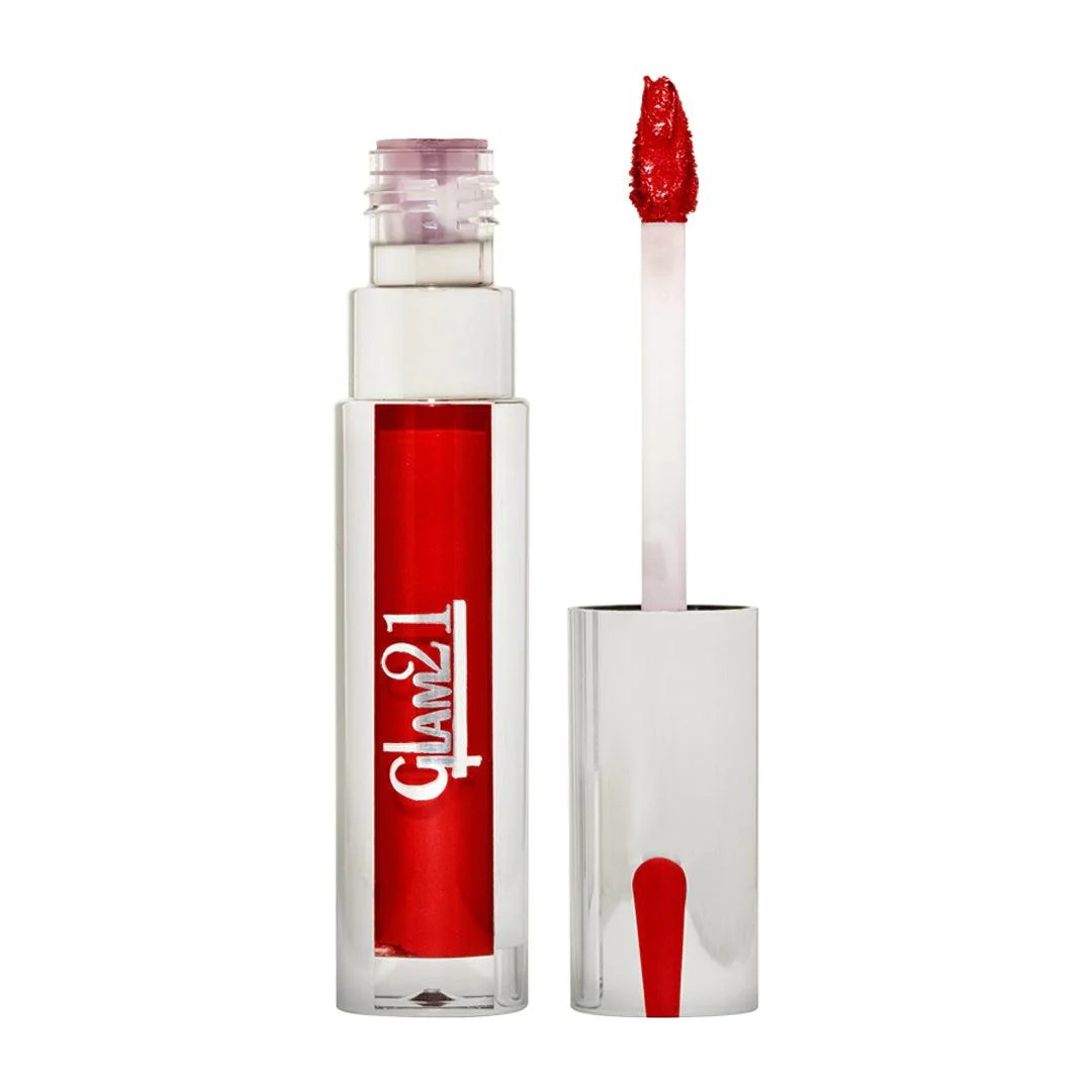 Glam21 Creamy Matte Liquid Lipstick - Brick Red
