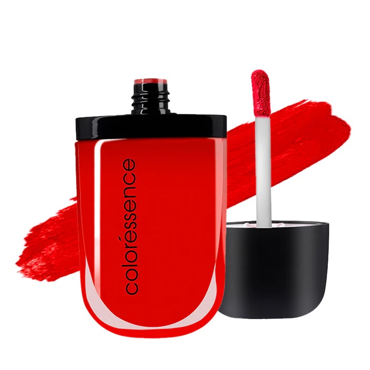 Coloressence Intense Liquid Lip Color - Siren Red LLC-4