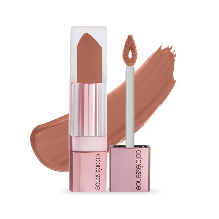 Coloressence OMK Non Transfer Liquid Lip Color - Brown Butter