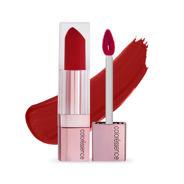 Coloressence OMK Non Transfer Liquid Lip Color - Red Velvet