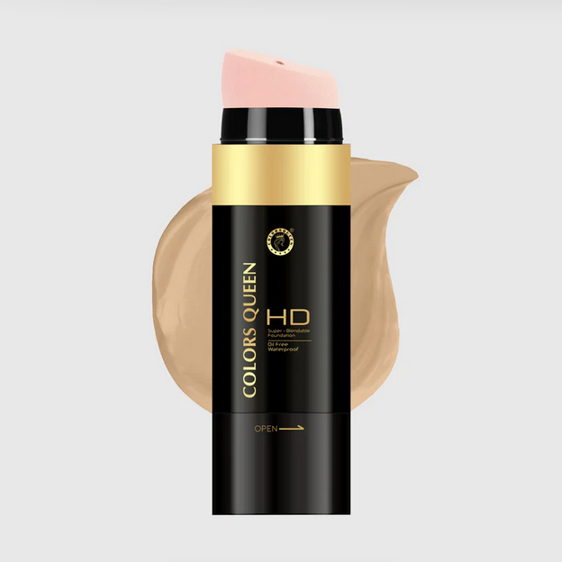 Colors Queen Super Blend-able HD Foundation HDF-03-06 Medium Beige