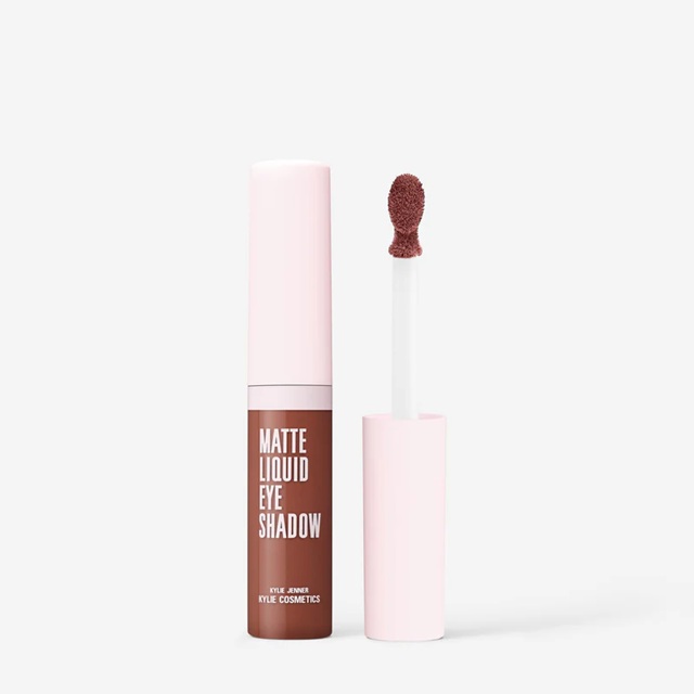 Kylie Matte Liquid Eyeshadow - Deep Red Brown - On To The Next