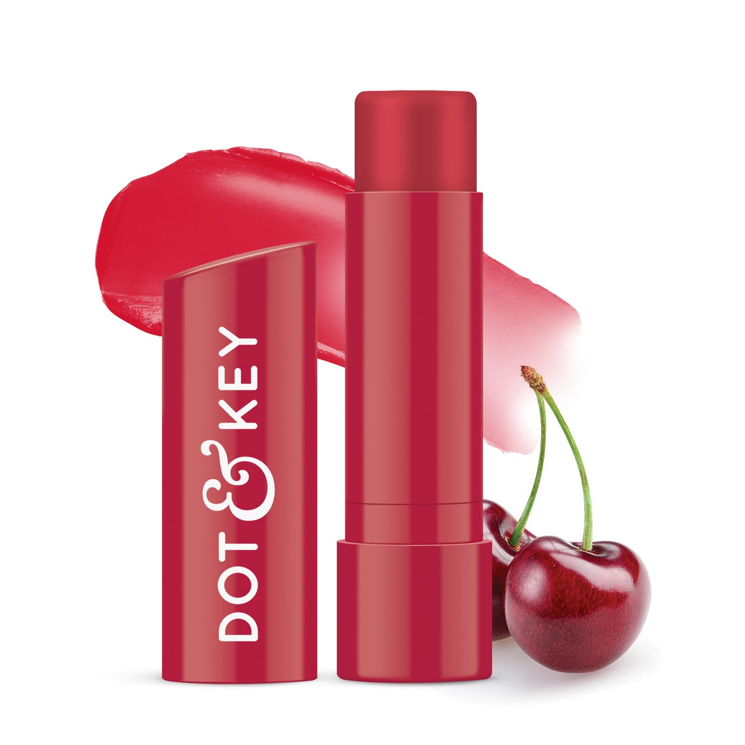 Dot & Key SPF 50+ Barrier Repair Hydrating Lip Balm  - Cherry Crimson - High Tinted