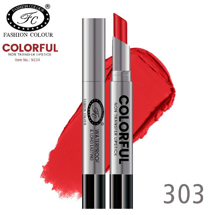Fashion Colour Colorful Non Transfer Lipstick-303