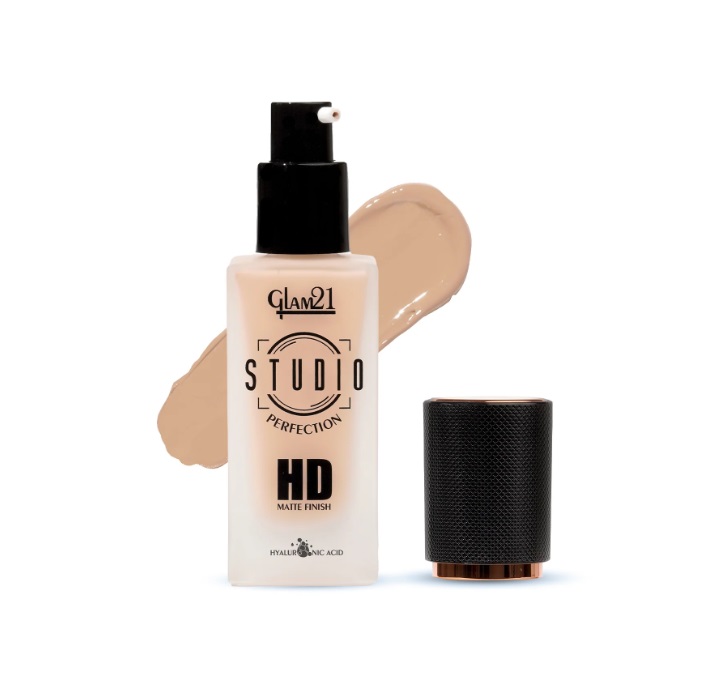 Glam21 Studio Perfection HD Matte Foundation - Deep Sand